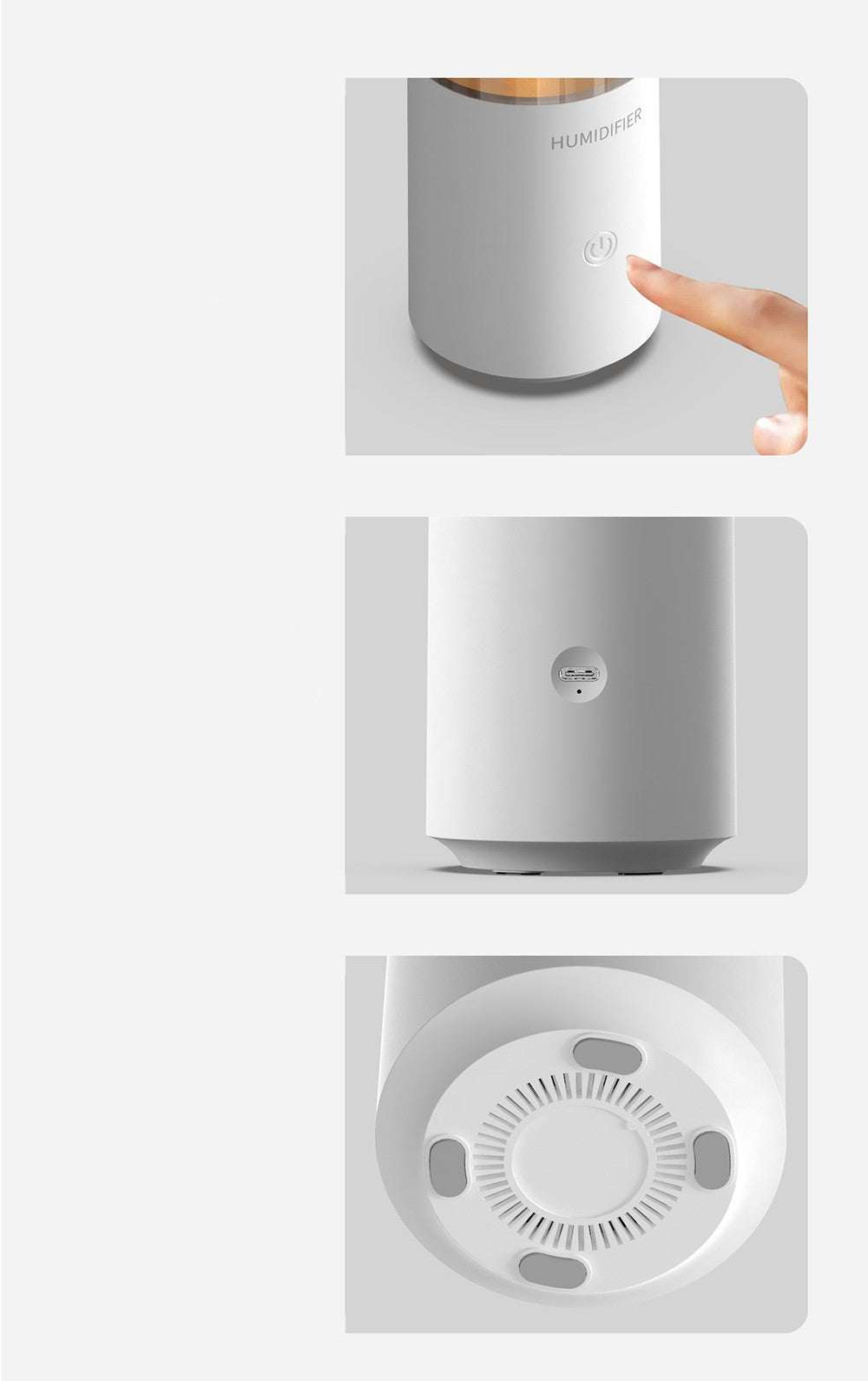Car Aroma Diffuser Humidifier Heavy Fog Ambience Light