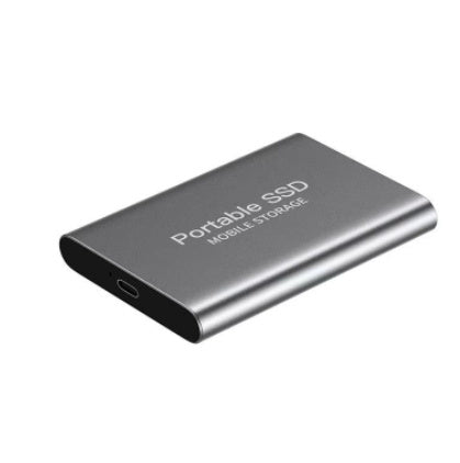 Mini Disque SSD Mobile 2 To Type-C 3.1 Boîtier Métallique