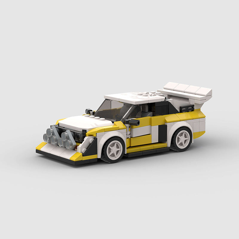 Assemblage de MOC de voiture de sport de course pour enfants
