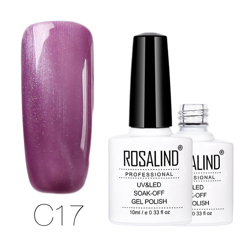 Vernis à ongles gel photothérapie effet œil de chat 30 couleurs