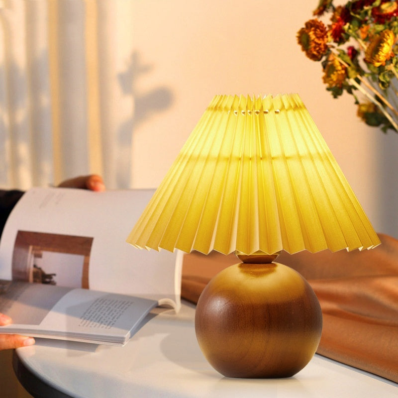Lampe de chevet de chambre à coucher Lampe de table créative et chaleureuse