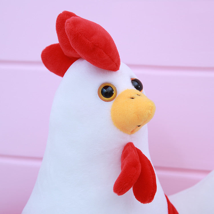 Plush Stuffed Chicken Mascot Suspender Pants Doll Gift