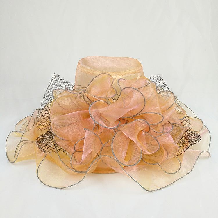 UV Protection European And American Organza Fashion Mesh
