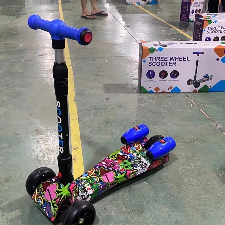Children's Toy Spray Skateboard Sliding Drift Car