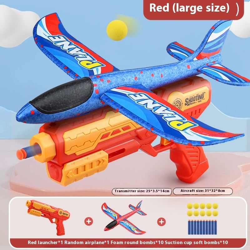 Catapult Kite Gun Children's Toy Bubble Plane