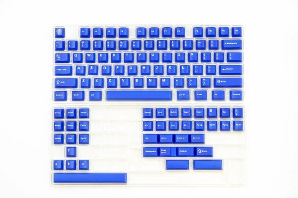 Clavier mécanique à touches noires et dorées