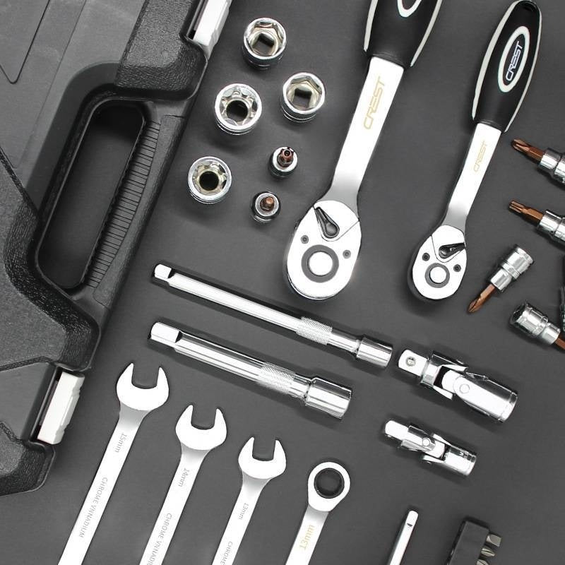 Trousse à outils multifonctionnelle pour réparation automobile