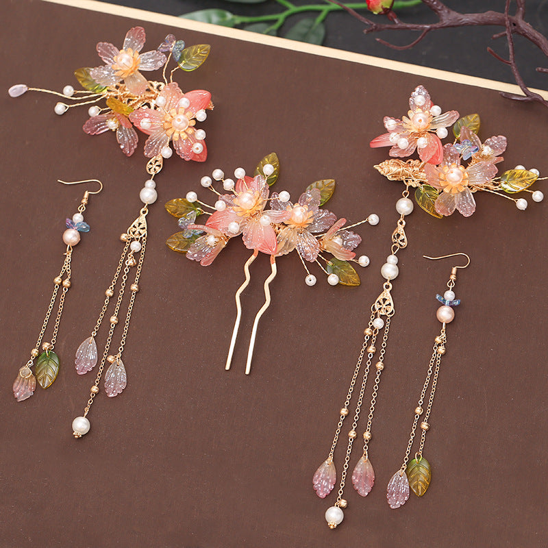 Accessoires Hanfu Pince à Cheveux Latérale pour Femme