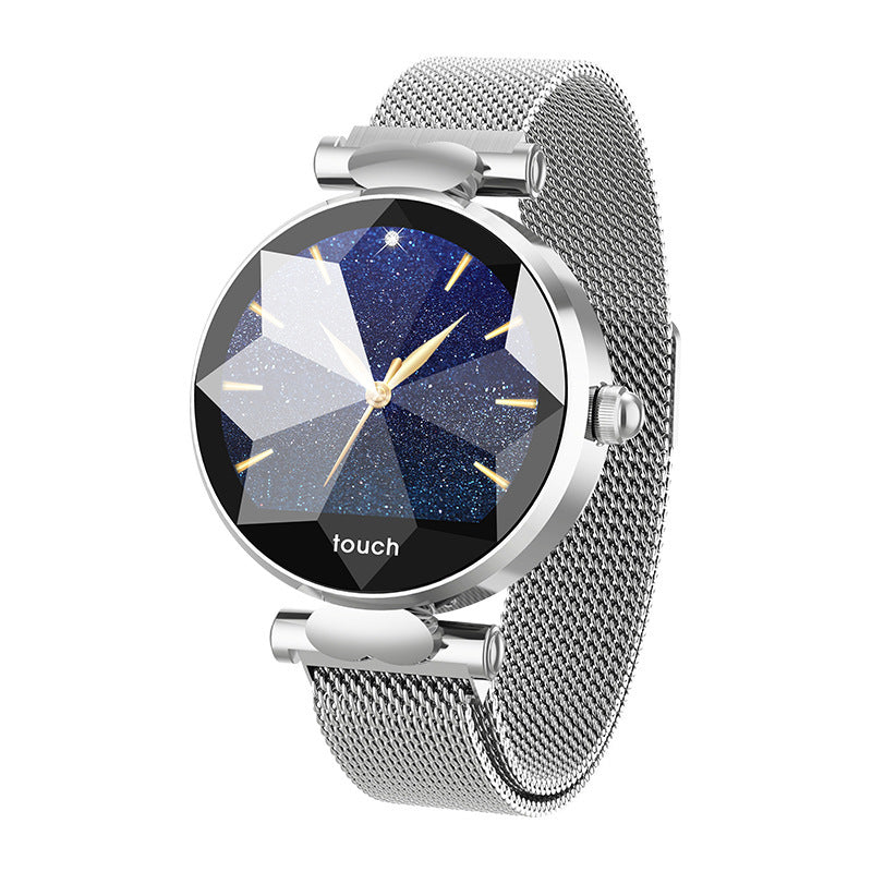 Bracelet connecté Bluetooth avec écran rond couleur 1.04