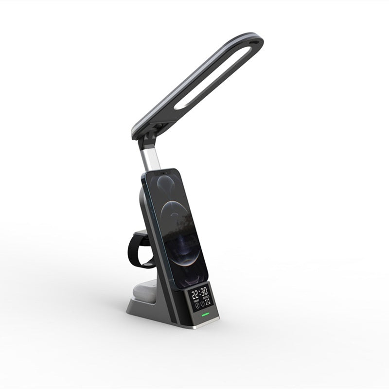 Lampe de Bureau Créative avec Chargeur Sans Fil Multifonctionnel