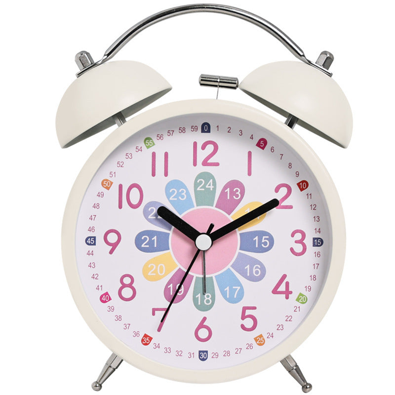 Silent Desktop Creative Cartoon Luminous Alarm Clock