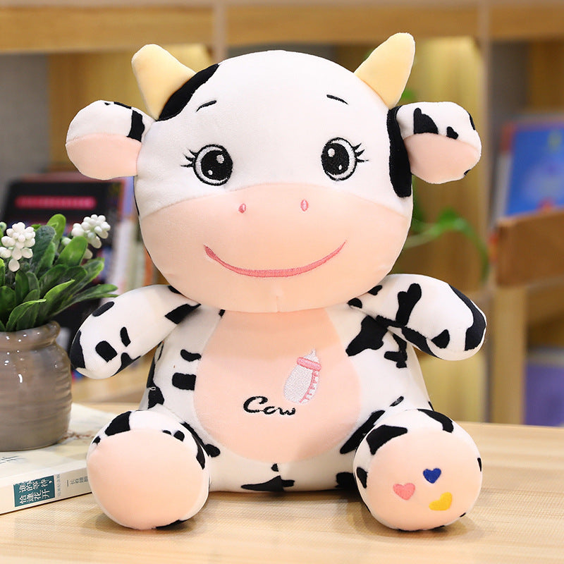 Bébé Vache Mignonne Poupée Peluche