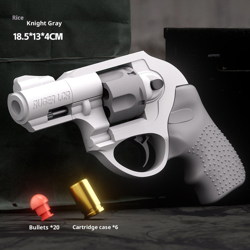 Left-wheel Soft Bullet Gun Can Launch Toy Gun