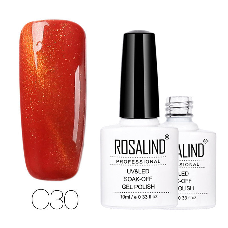 Vernis à ongles gel photothérapie effet œil de chat 30 couleurs