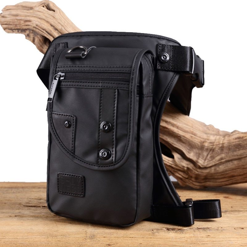 Sac de jambe Flow mode sac de poitrine multifonction pochette étanche en nylon léger pour hommes, sac diagonal