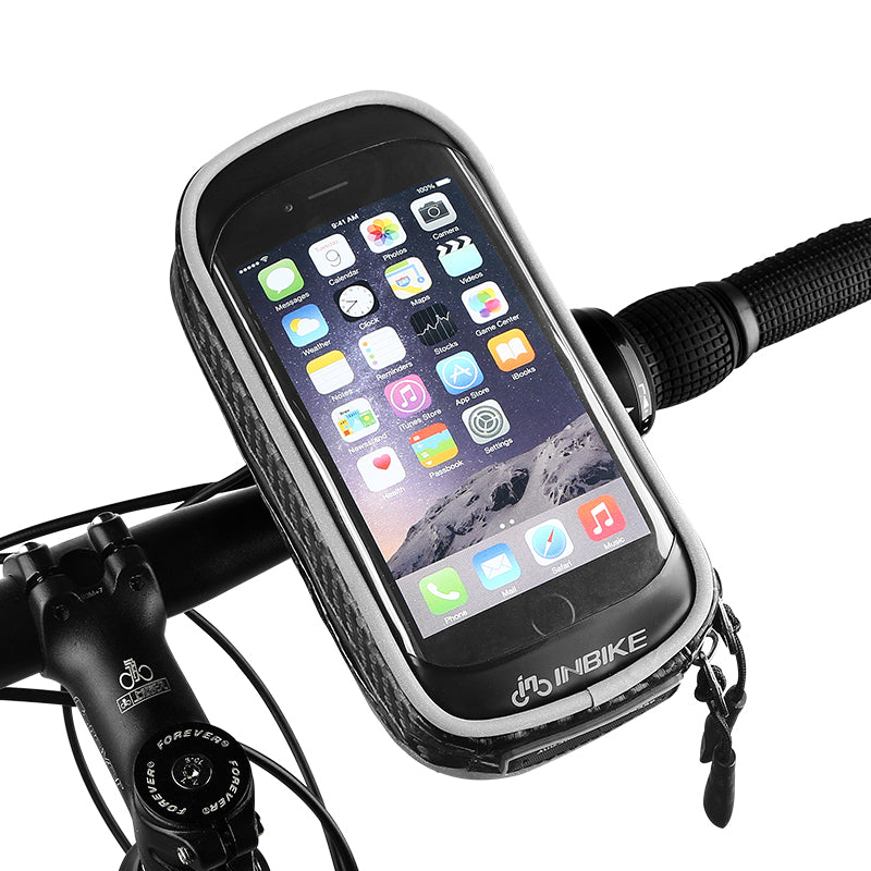Bicycle mobile phone holder
