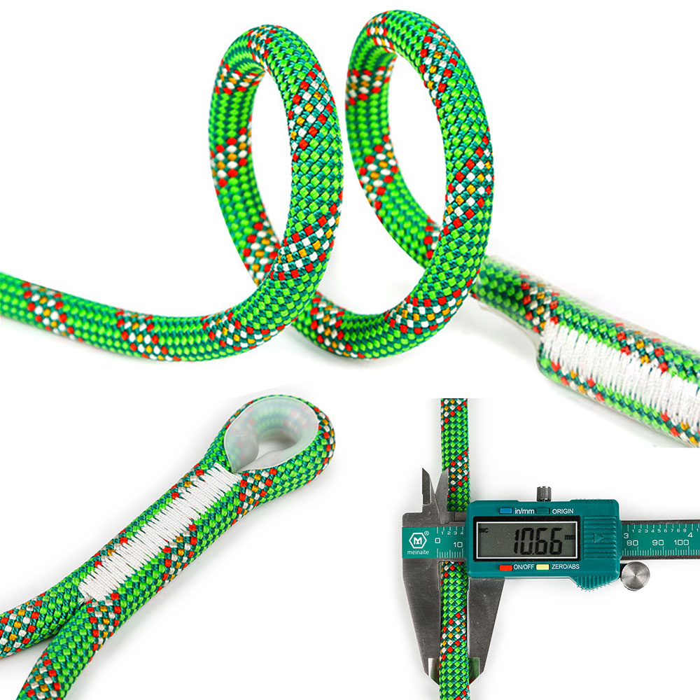 Outdoor Oxtail Lanyard Rope Downhill Life-saving Protector Anti-fall Equipment Climbing Tool