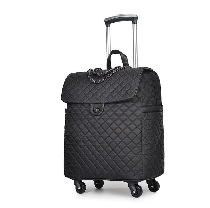 Sac de voyage étanche grande capacité avec roulettes universelles