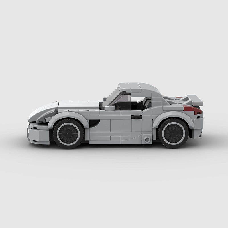Small Particle Moc City Vehicle Racing Model Puzzle Building Blocks Toy