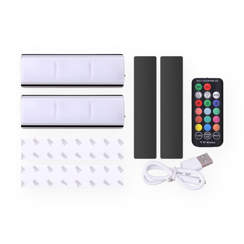 Lampe d'ambiance de voiture Lumière d'ambiance LED magnétique sans fil pour l'aménagement intérieur de voiture