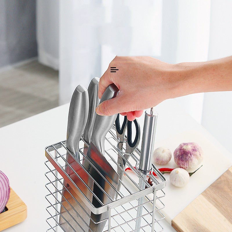 Pince à couteaux multifonction en acier inoxydable pour cuisine