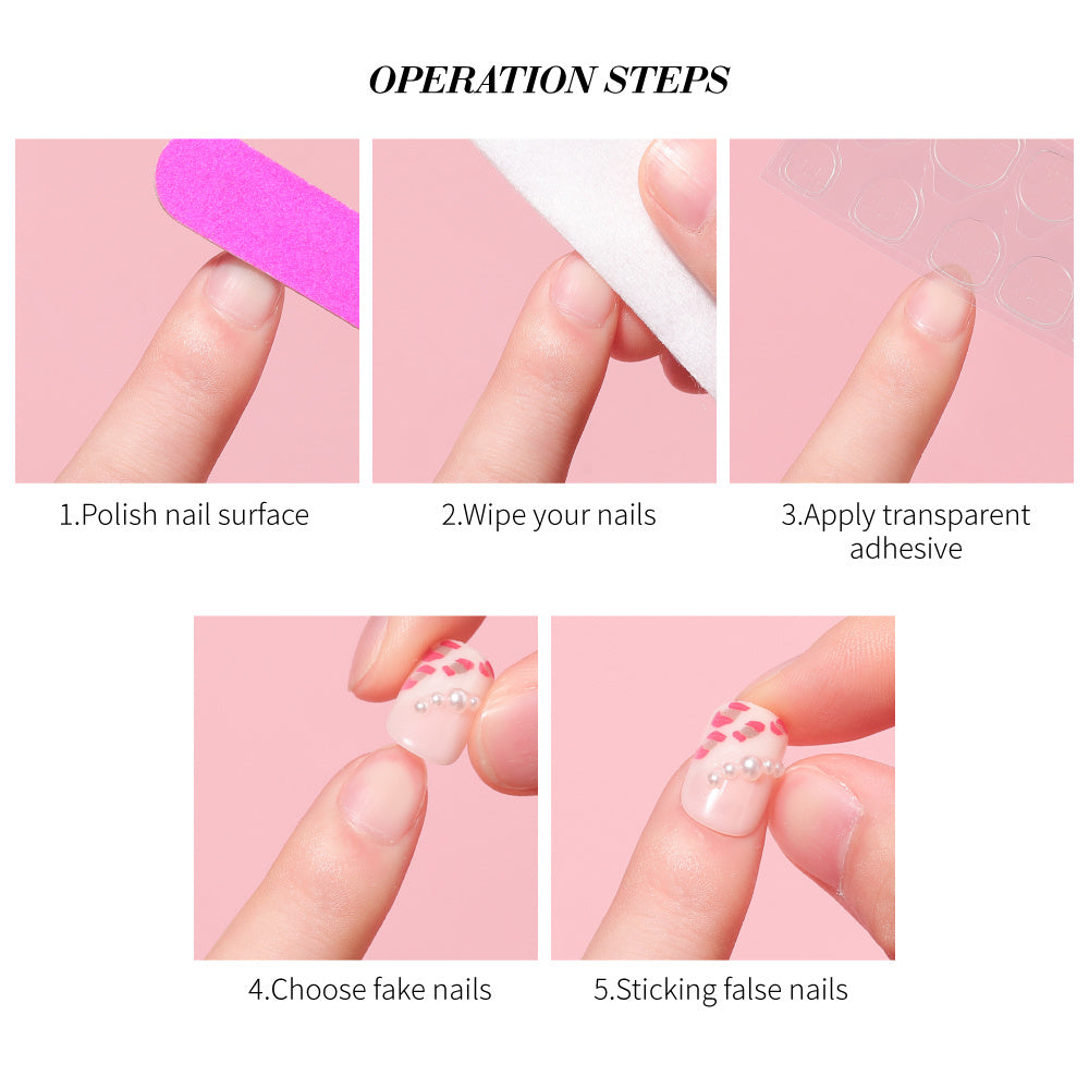 Faux Ongles à Coller pour Mains