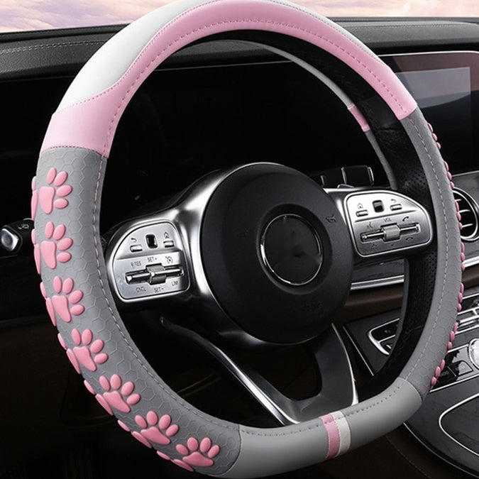 Cute Claw Steering Wheel Cover Non-slip Wear-resistant