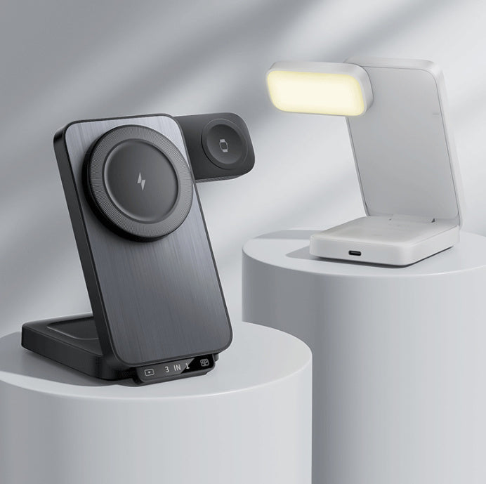 Chargeur portable sans fil pliable magnétique