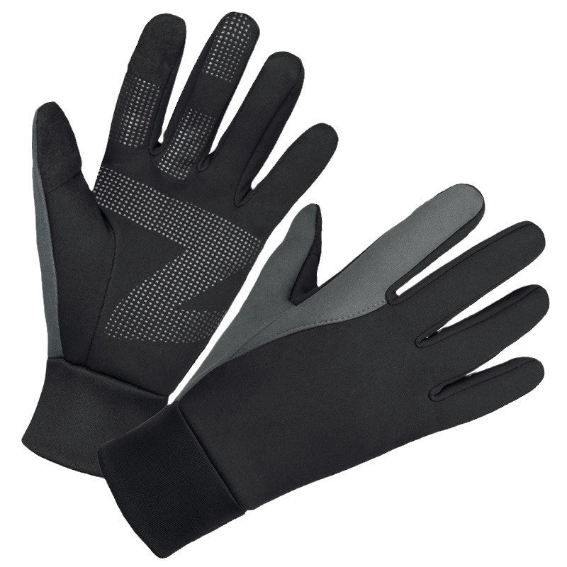 Gants de cyclisme antidérapants thermiques et coupe-vent