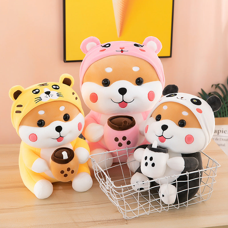 Peluche mascotte cadeau Saint-Valentin