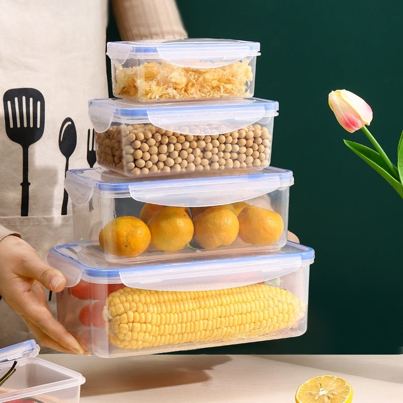 Vegetable And Egg Freezer With Lid Refrigerator Storage Box