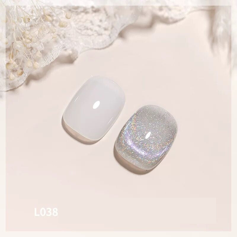Vernis à ongles œil de chat laser coloré