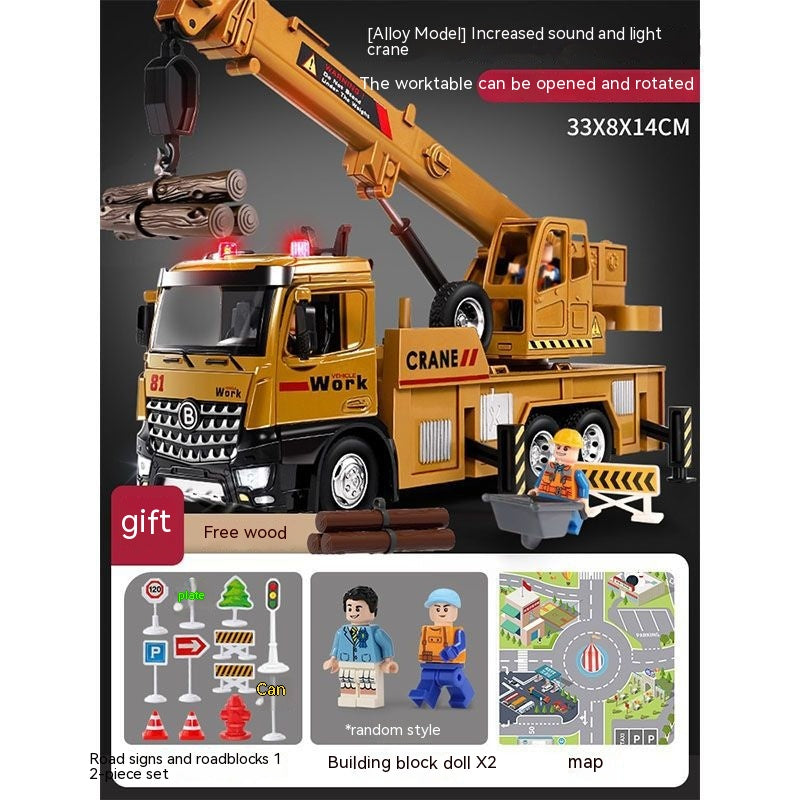 Crane Large Toy Boy Crane Simulation