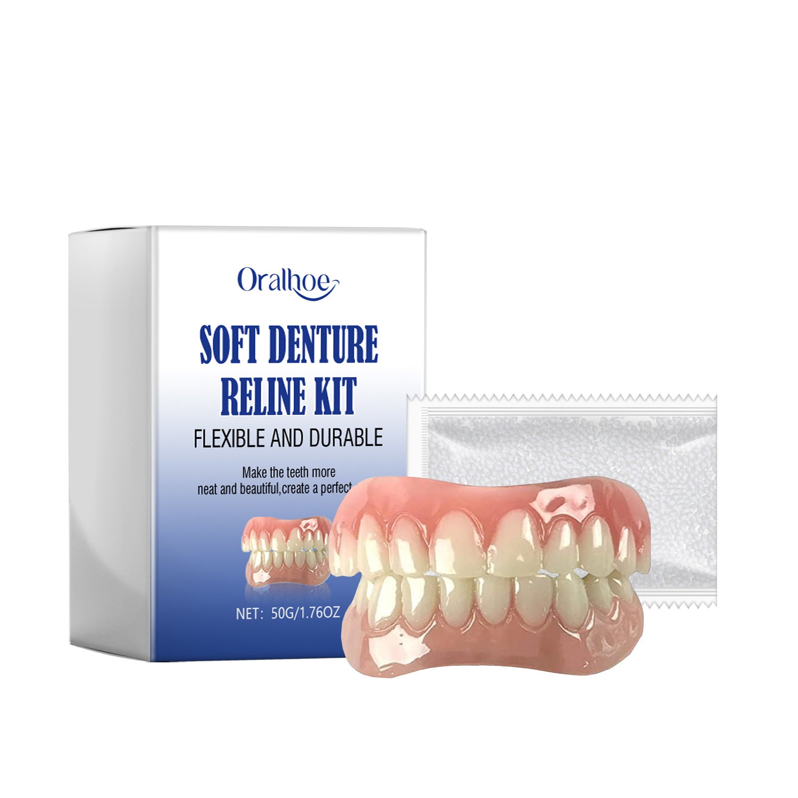 Modified Teeth False Teeth Set