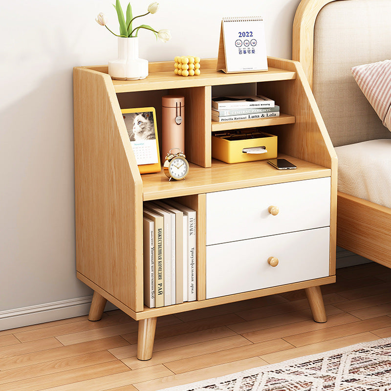 Petit meuble de chevet de rangement pour chambre à louer