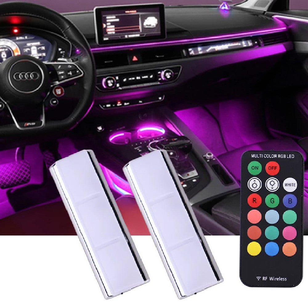 Lampe d'ambiance de voiture Lumière d'ambiance LED magnétique sans fil pour l'aménagement intérieur de voiture