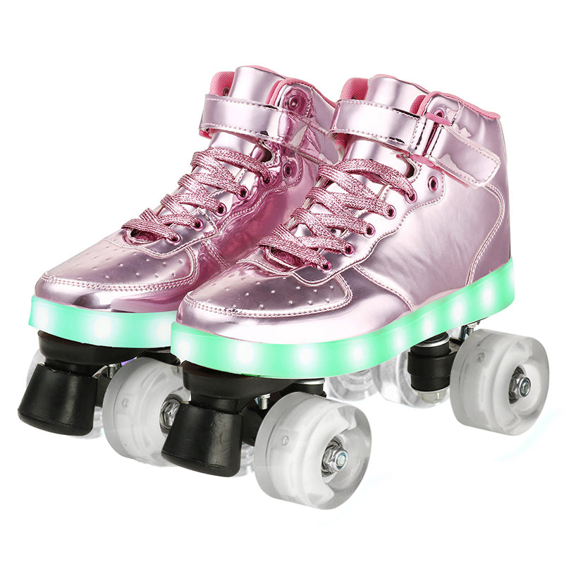 Rollers clignotants à quatre roues