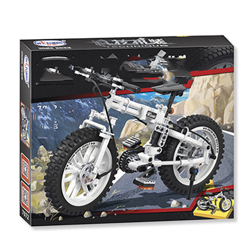 Mechanically Assembled Mini Folding Bicycle Bicycle Children's Toy