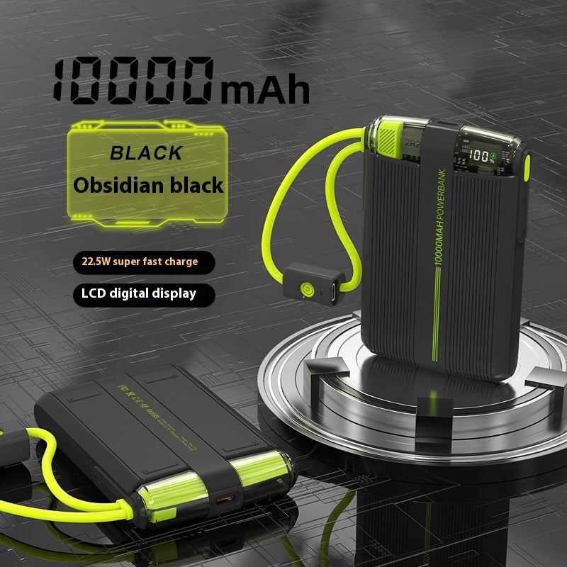 Avec Power Bank Câble 225W, source d'alimentation portable à charge ultra rapide