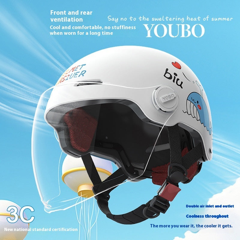 Casque de vélo électrique de skateboard respirant pour enfants