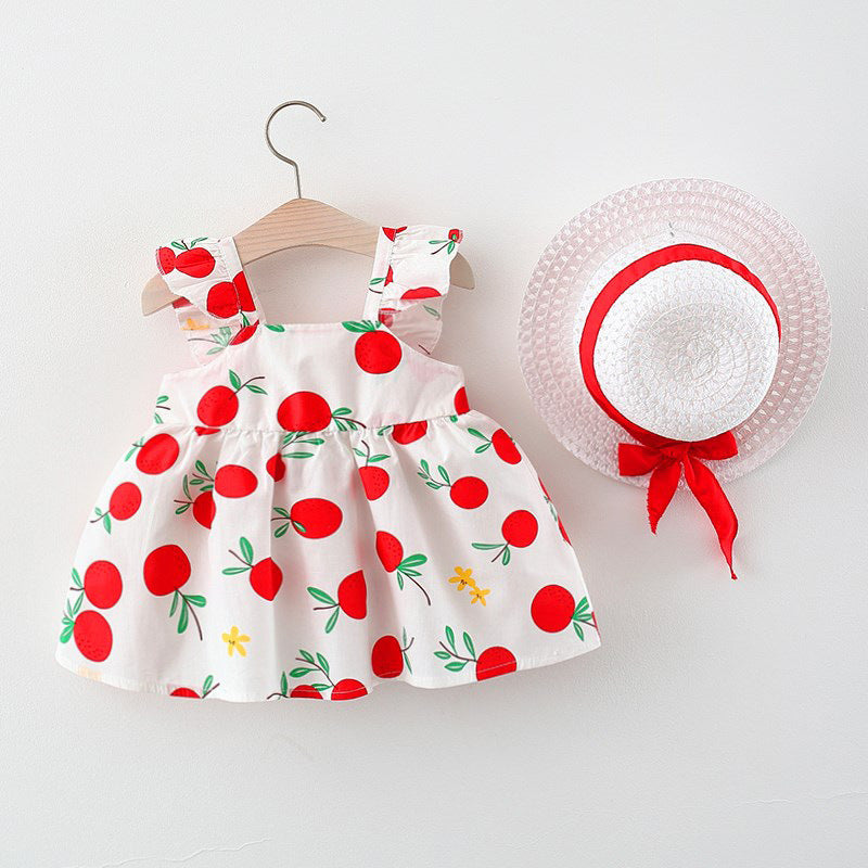 Princess Sling Dress Baby Cotton Skirt Children's Clothing