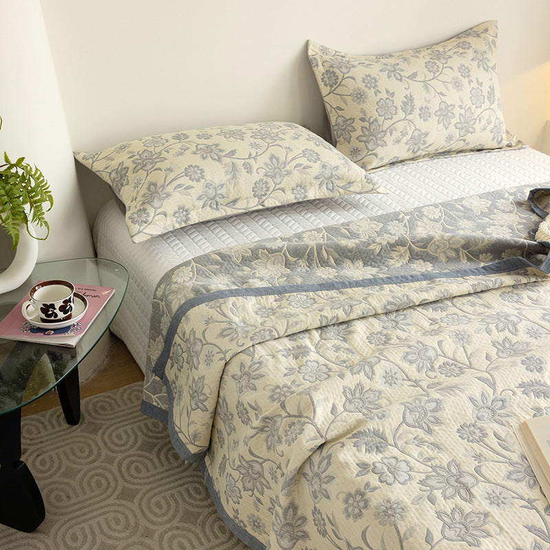 Breathable Pure Cotton Double-layer Yarn Soft Bedding