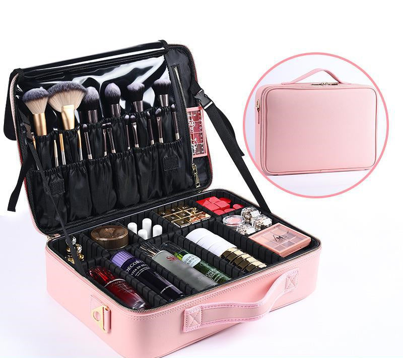 Trousse de maquillage pour femmes Boîte de rangement de beauté