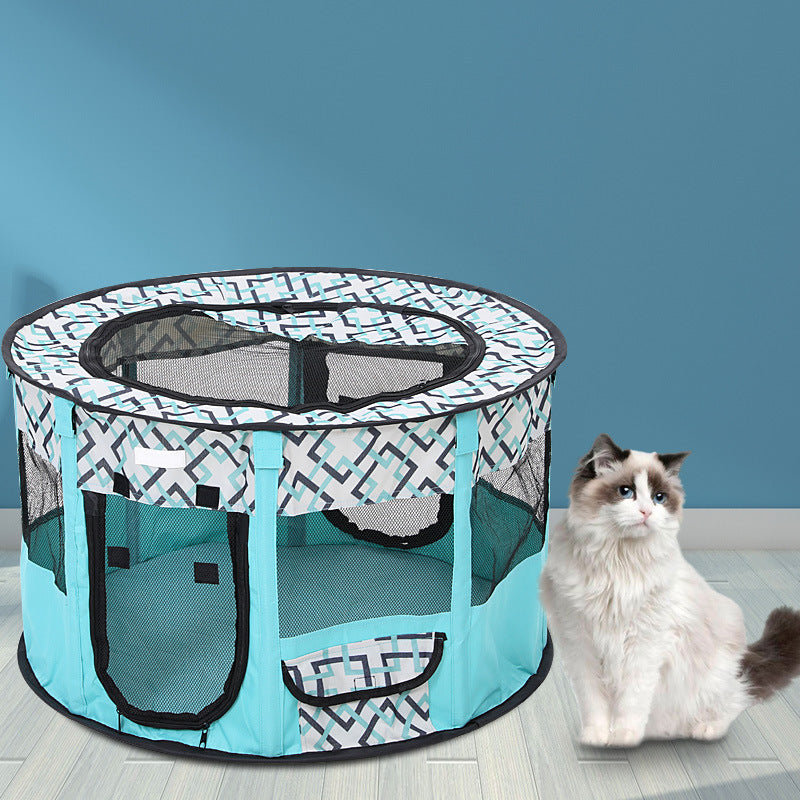 Tente pliable fermée pour chiens et chats