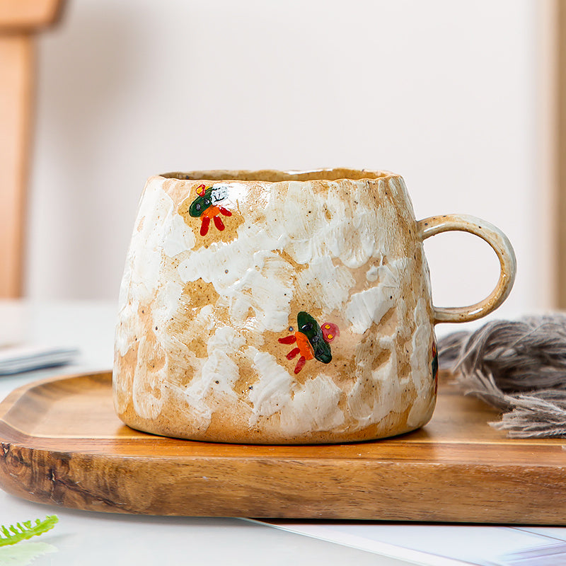 Creative Handmade Ceramic Retro Coffee Cup