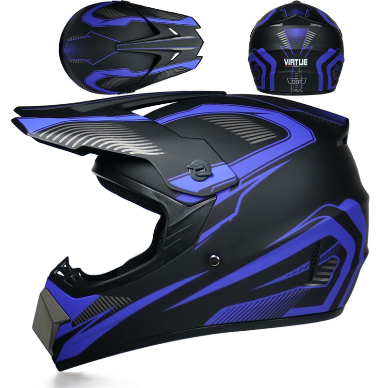 Casque Tout-Terrain Moto Petit Casque Tout-Terrain