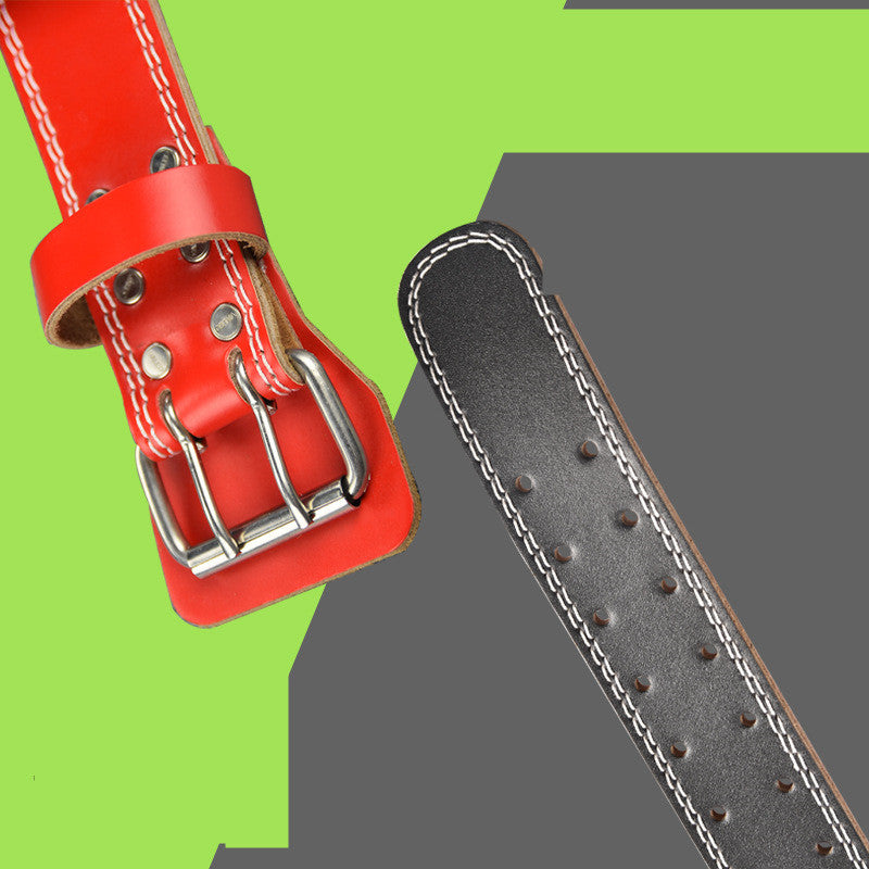 Ceinture de fitness professionnelle en cuir
