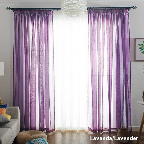 Wide Terylene Curtain Window Screen Fabric Solid Color