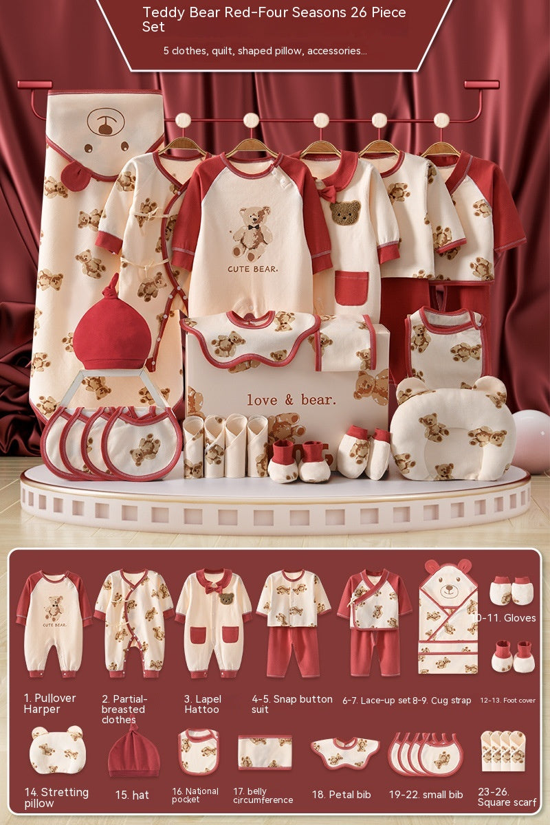 Coffret Cadeau Nouveau-né Ensemble Vêtements Nouveau-né pour Rencontre