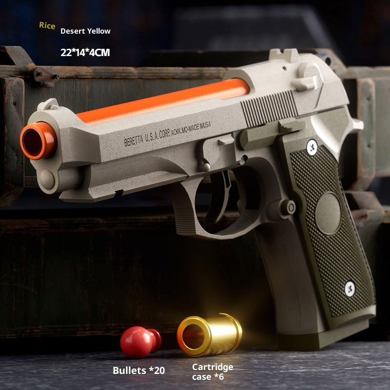 M9A3 Mechanical Linkage Continuous Hair Throwing Shell Toy Gun